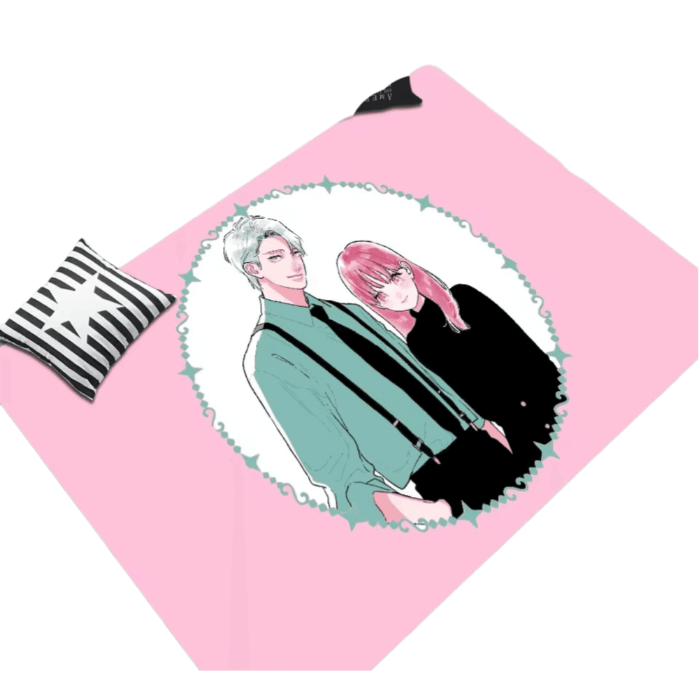Anime Itsuomi Nagi With Yuki Itose Polyester Floor Mat