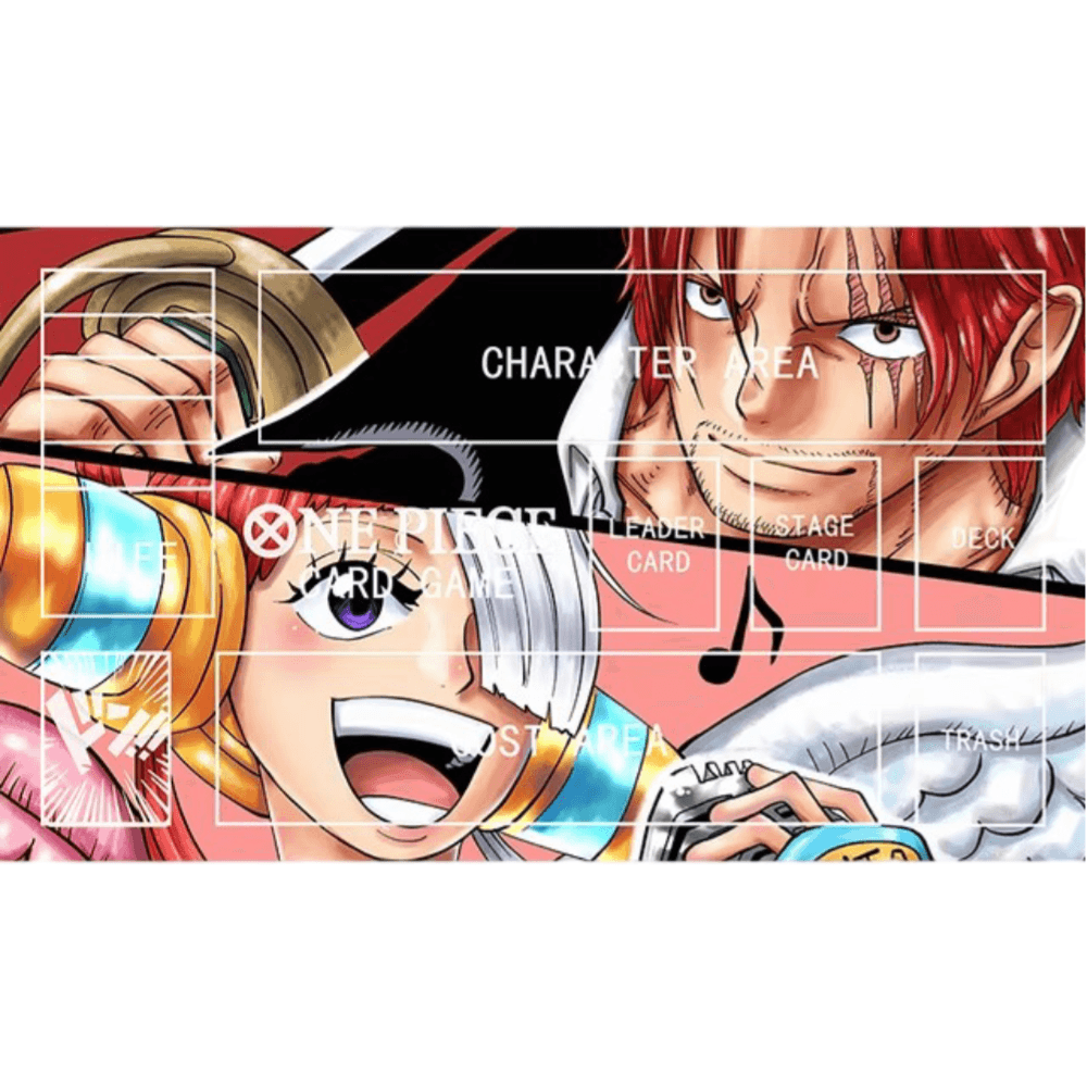 Anime One Piece Shanks And Uta Trading Card Game Mat