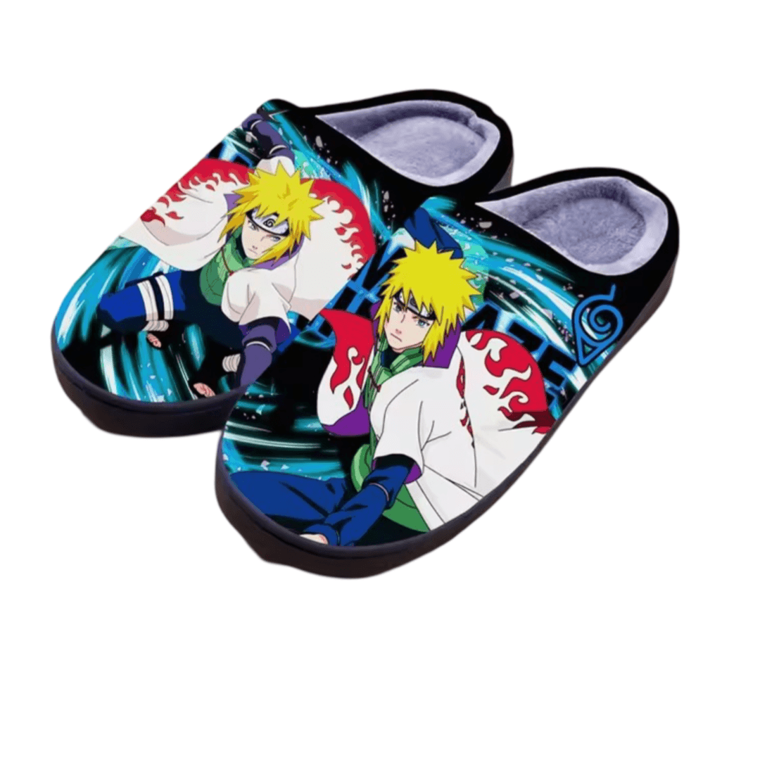 Anime Naruto Minato Namikaze Winter Slipper