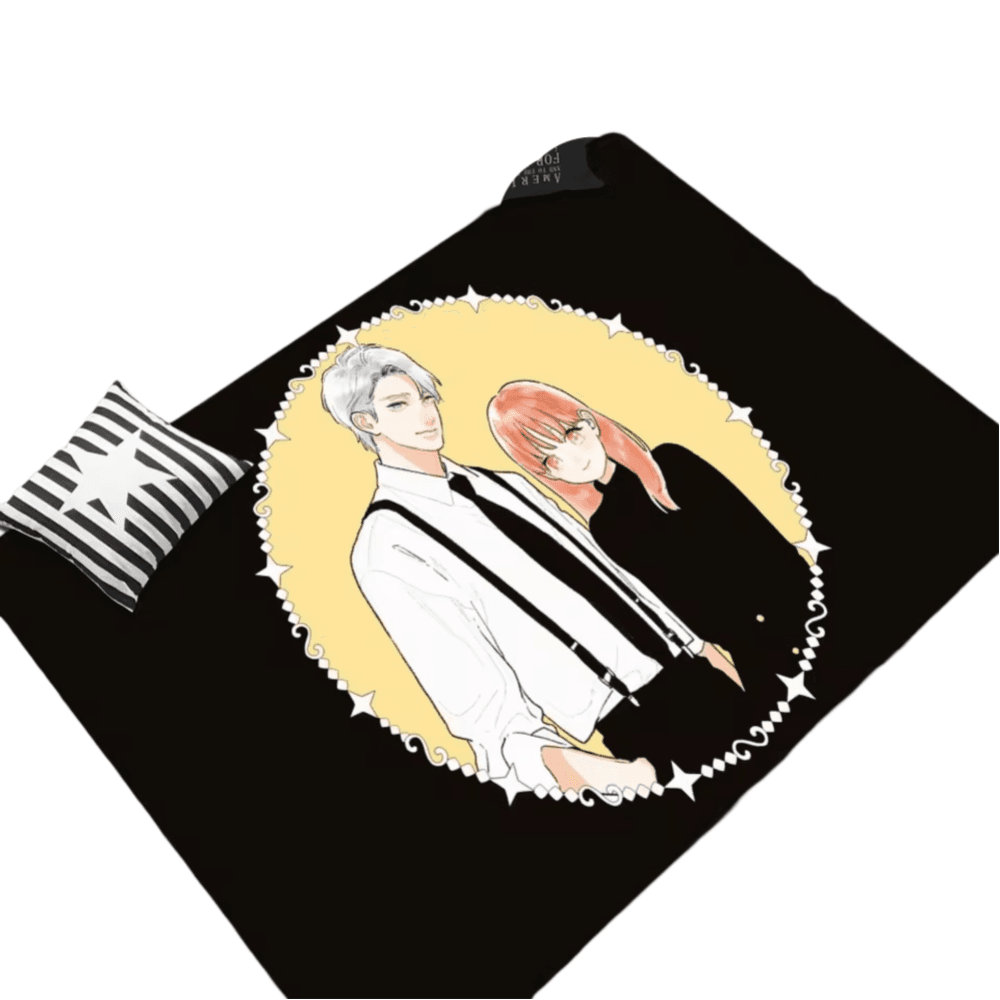 Itsuomi Nagi And Yuki Itose Anime Polyester Floor Mat