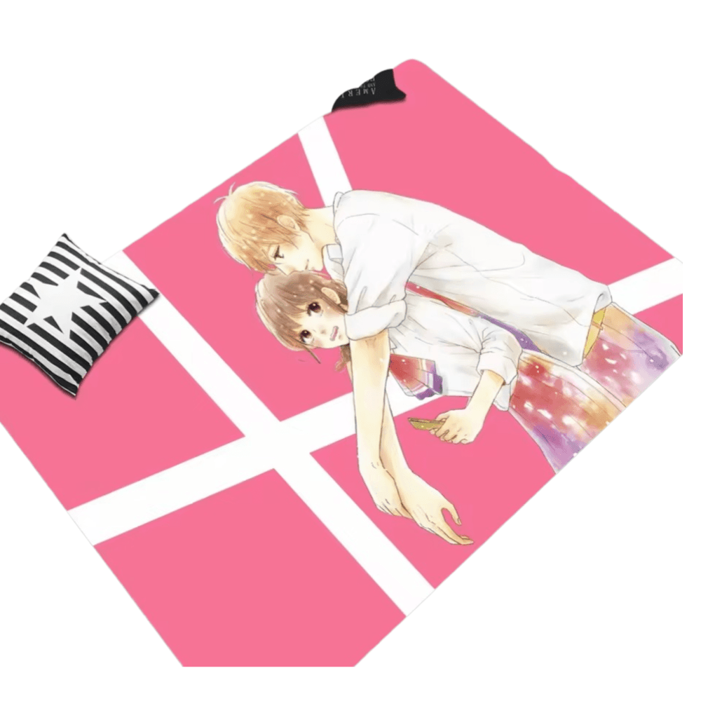 Anime Itsuomi Nagi And Yuki Itose Polyester Floor Mat