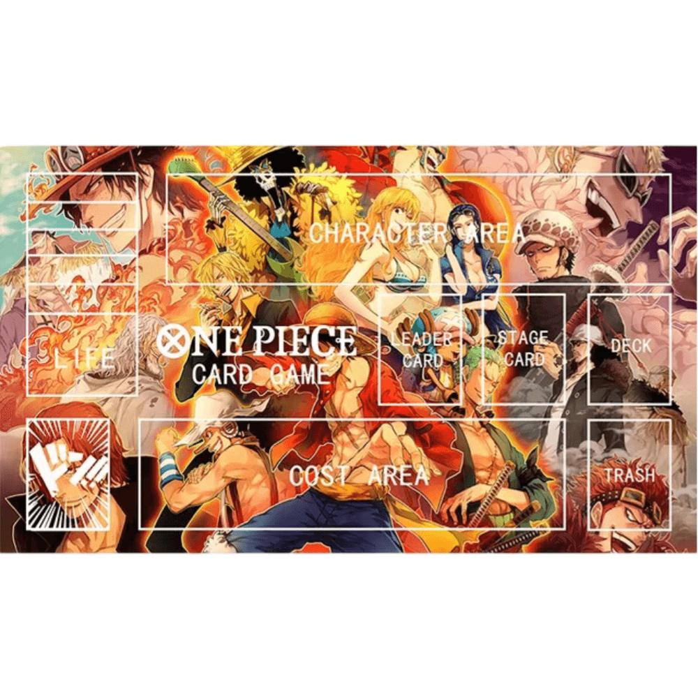 Anime One Piece Trading Card Game Mat
