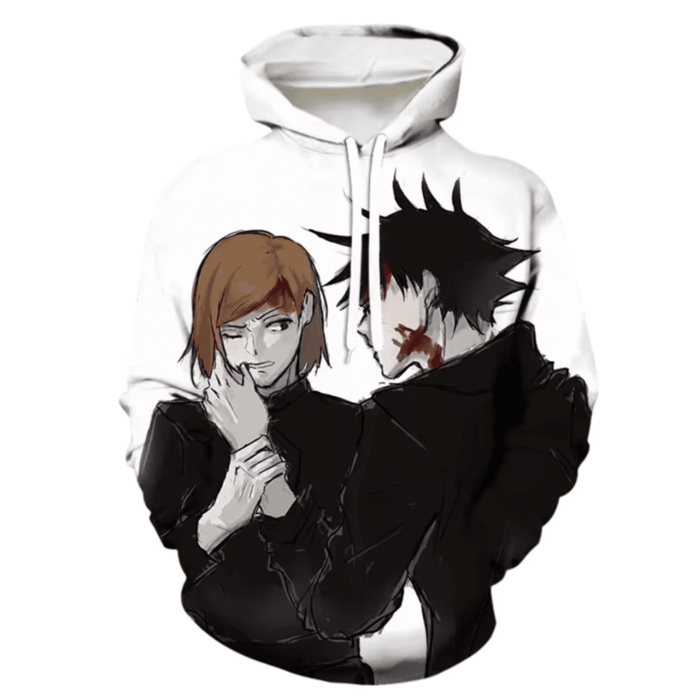 Anime Nobara Kugisaki And Megumi Fushiguro Hoodie