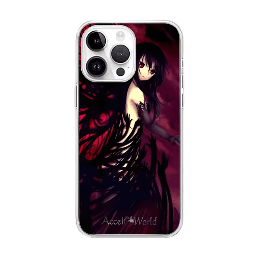 Accel World Anime Kuroyukihime Mobile Phone Cover For iPhone