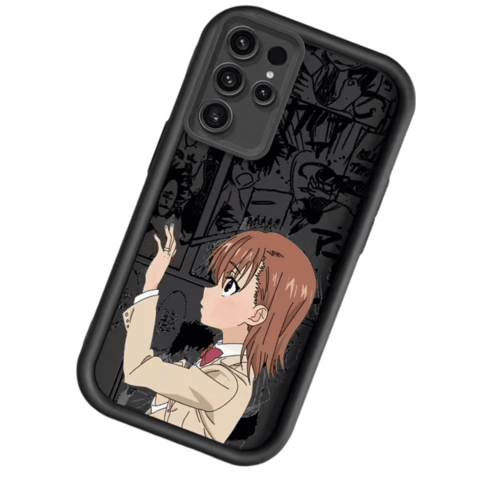 Anime A Certain Magical Index Mikoto Misaka Phone Case For Samsung
