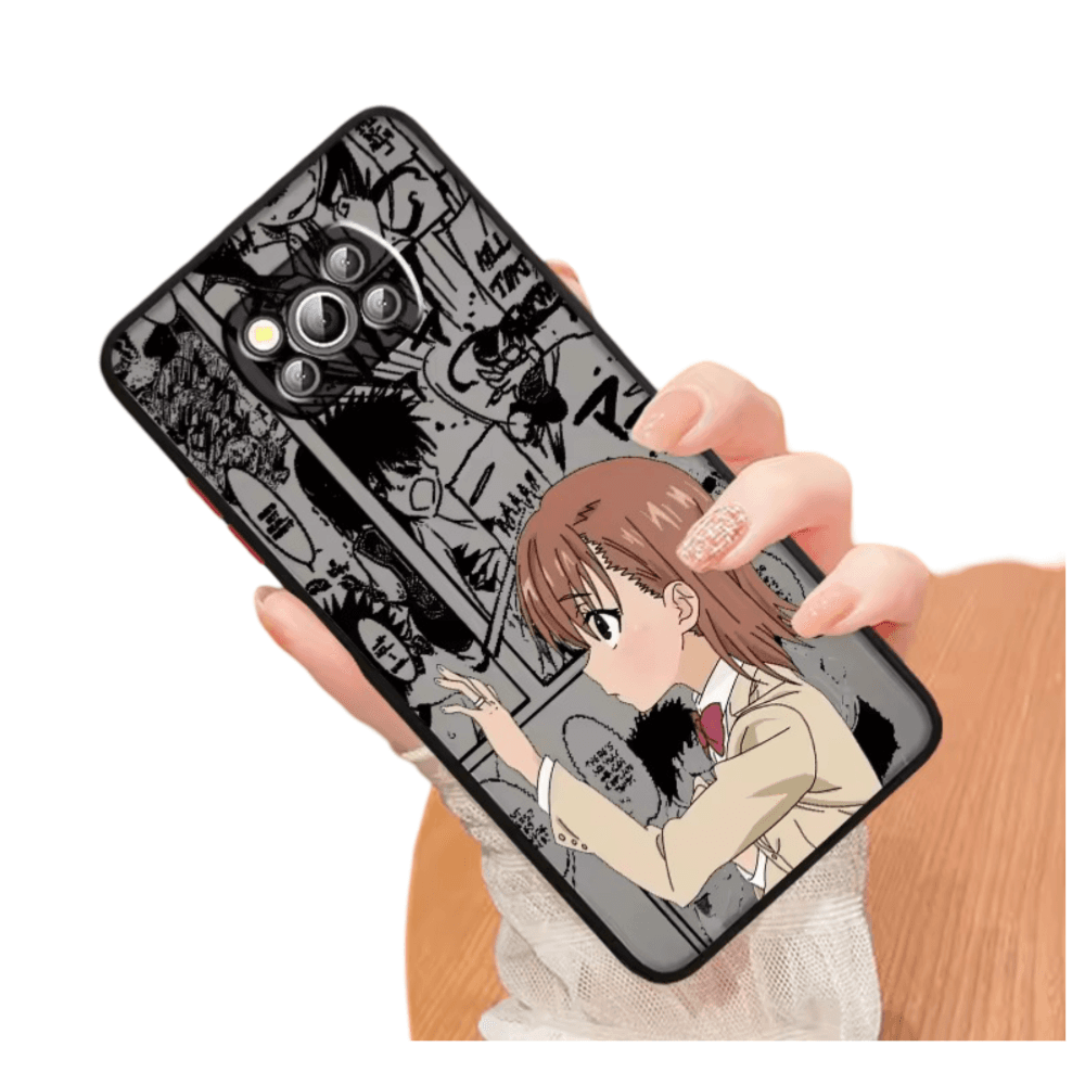 Anime A Certain Magical Index Mikoto Misaka Phone Case For Xiaomi Mi Poco