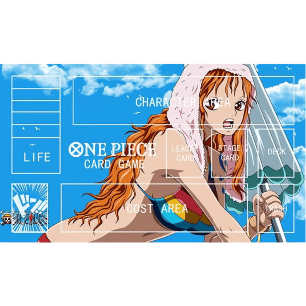 Anime One Piece Nami Trading Card Game Mat