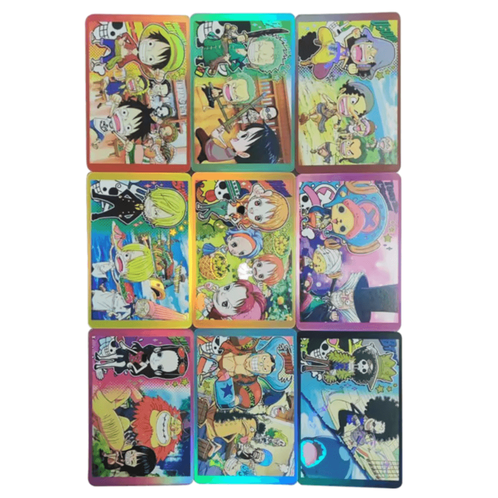 9Pcs/Set Anime One Piece Trading Card — detail 1