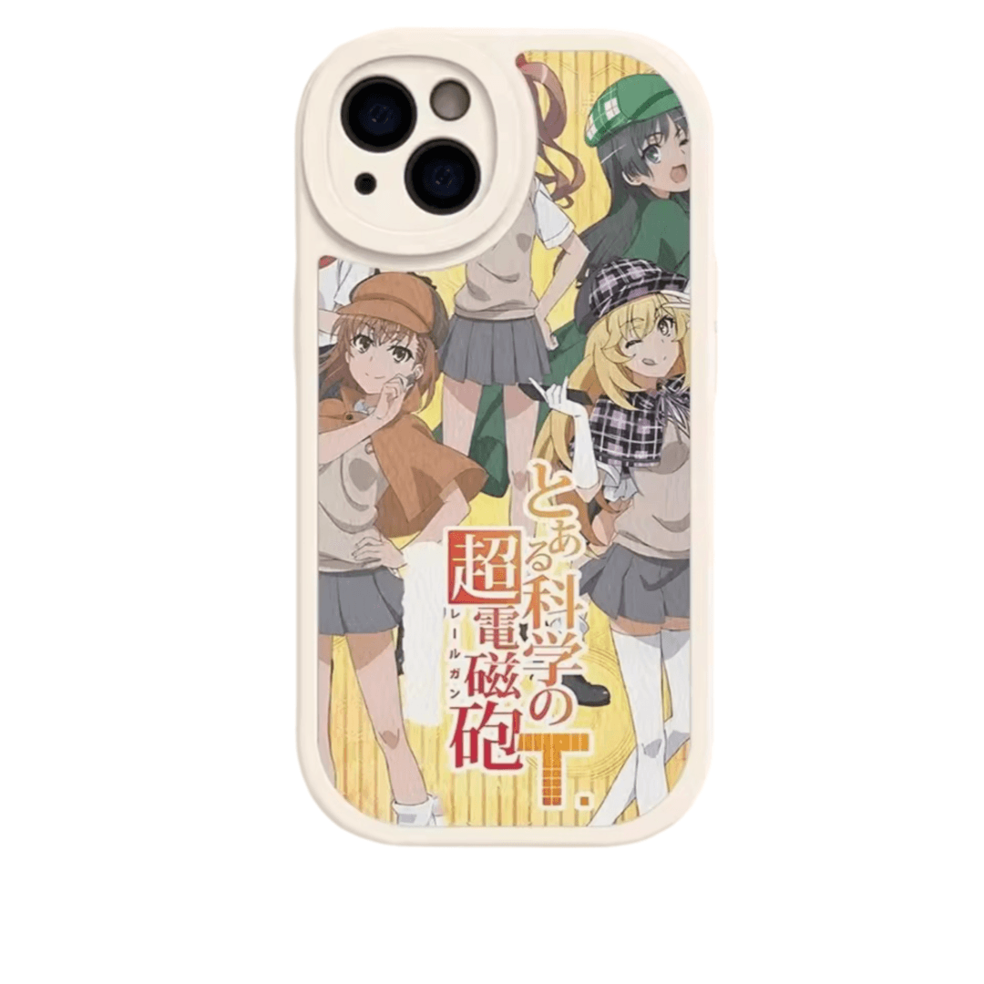 Anime A Certain Magical Index Mikoto Misaka With Friends iPhone Case