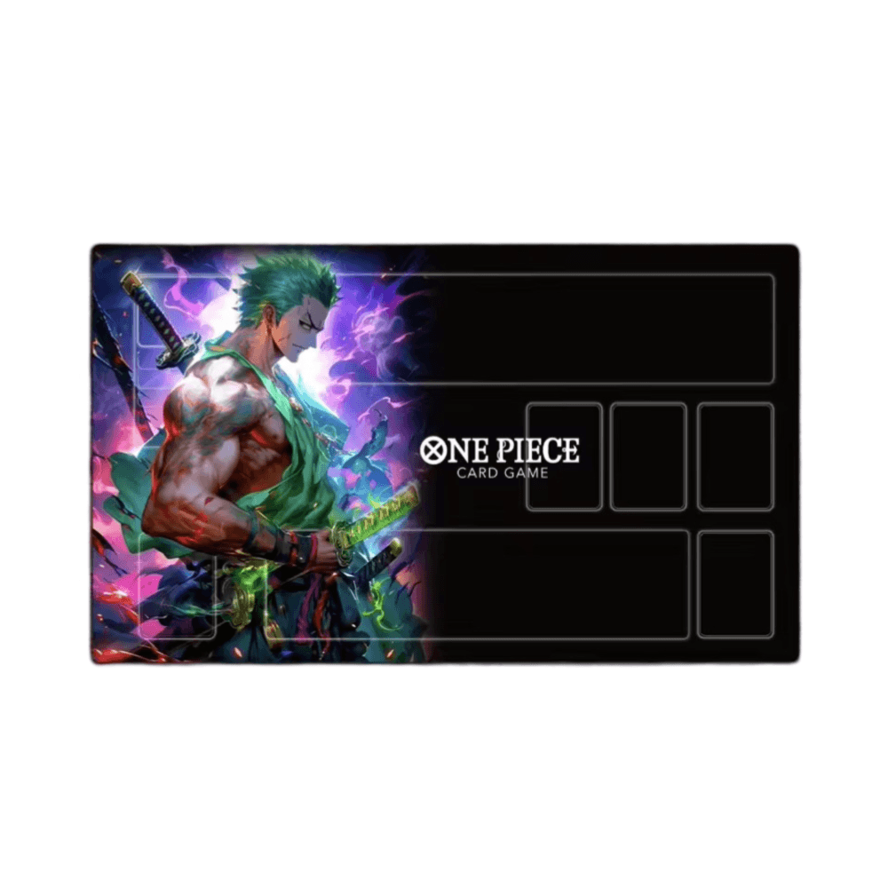 Anime One Piece Roronoa Zoro Playmat Trading Card