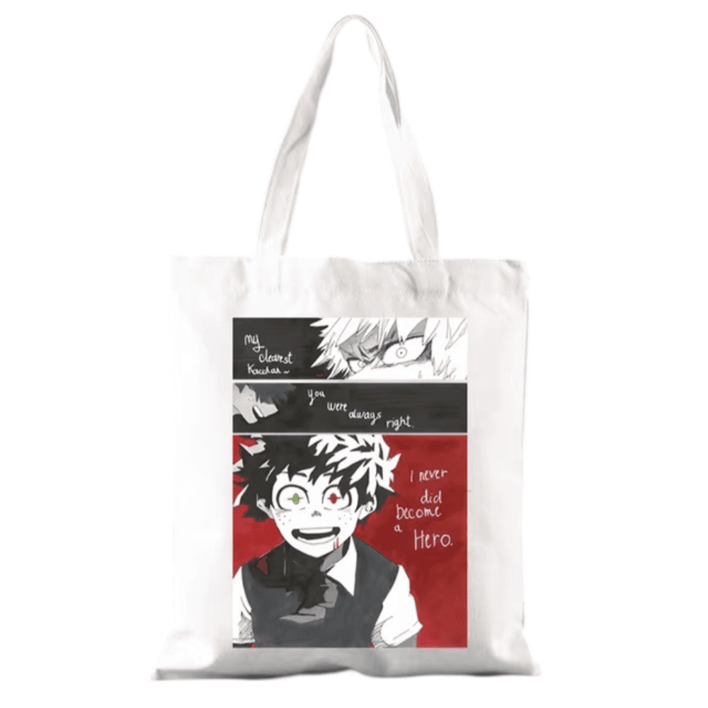 My Hero Academia Anime Izuku Midoriya Shopper Bag