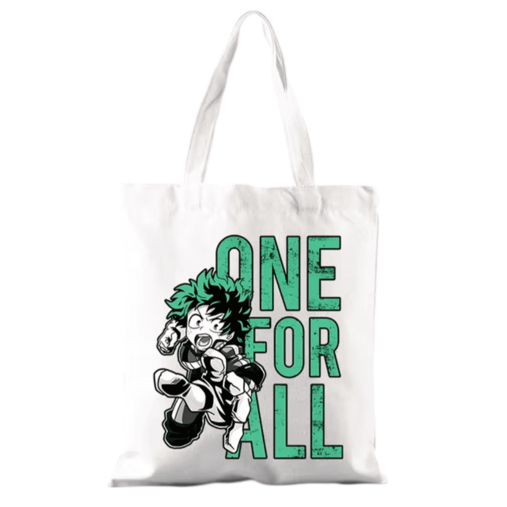 My Hero Academia Izuku Midoriya Anime Shopper Bag
