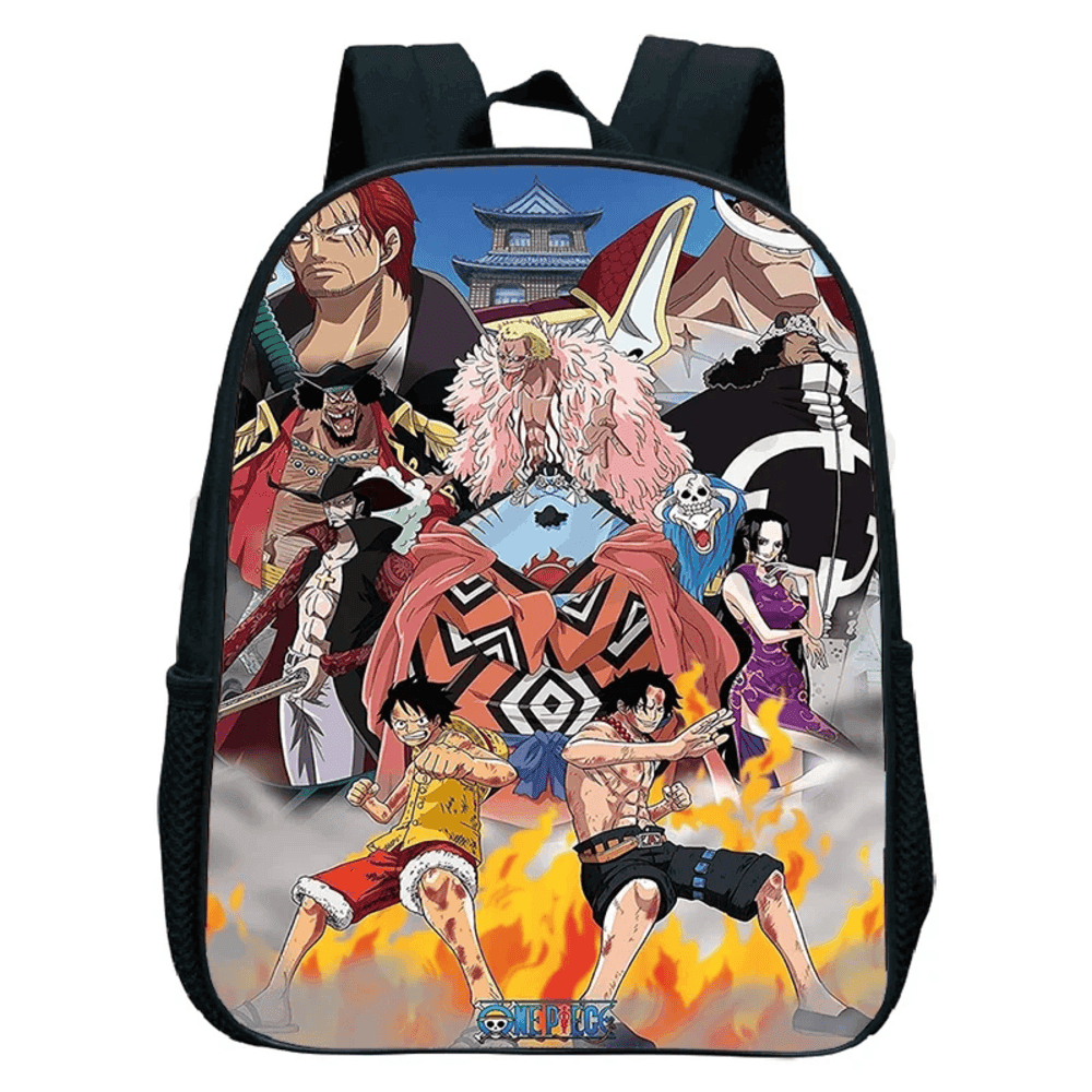 Anime One Piece Marineford Kindergarten Bag