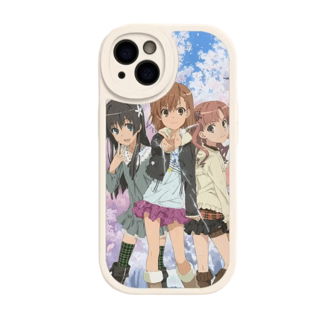 Anime A Certain Magical Index Mikoto Misaka And Friends iPhone Case