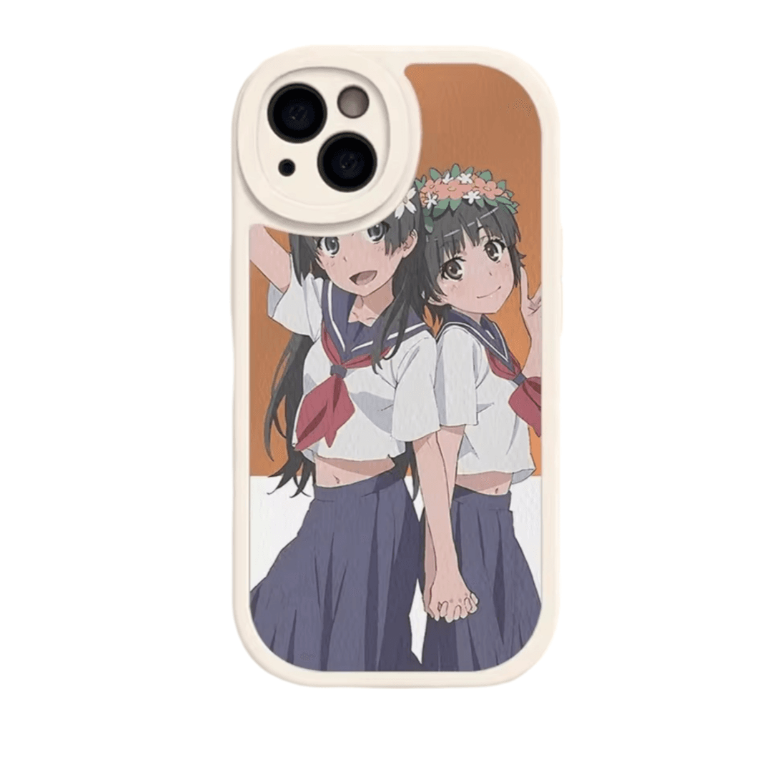 Anime A Certain Magical Index Ruiko Saten And Kazari Uiharu iPhone Case