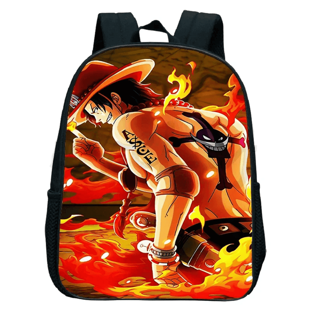 Anime One Piece Portgas D. Ace Kindergarten Bag