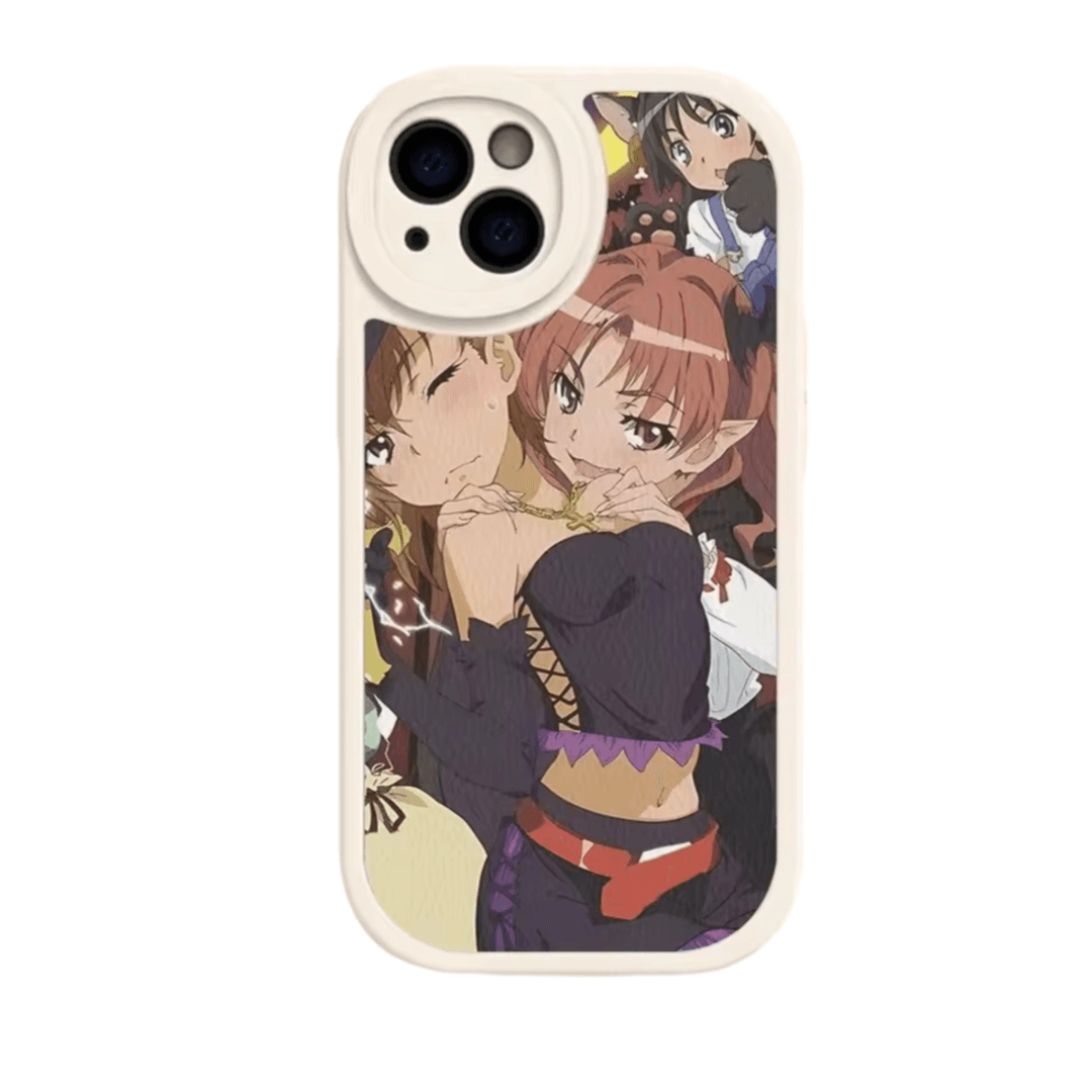 Anime A Certain Magical Index Kuroko Shirai And Mikoto Misaka iPhone Case
