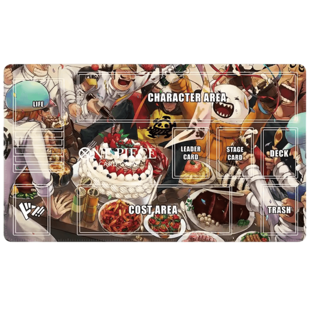 Anime One Piece Bepo Trading Card Game Mat