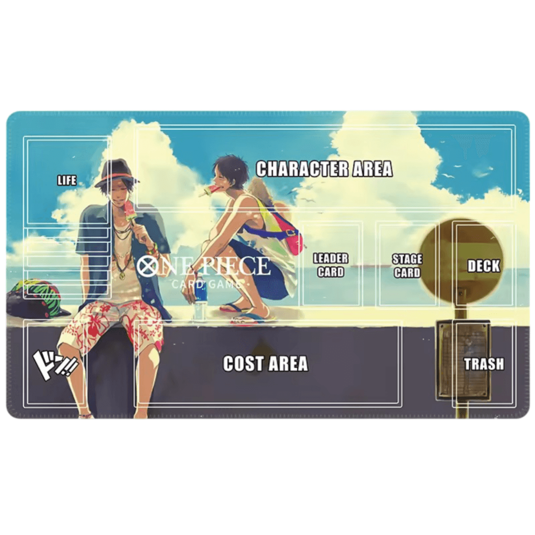 Anime One Piece Luffy Trading Card Game Mat