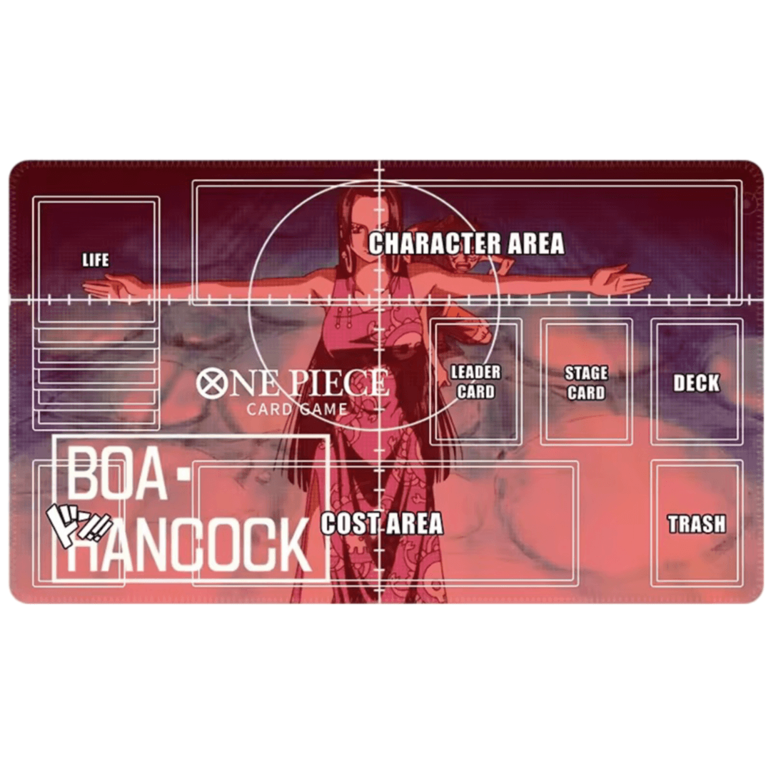 Anime One Piece Boa Hancock Trading Card Game Mat