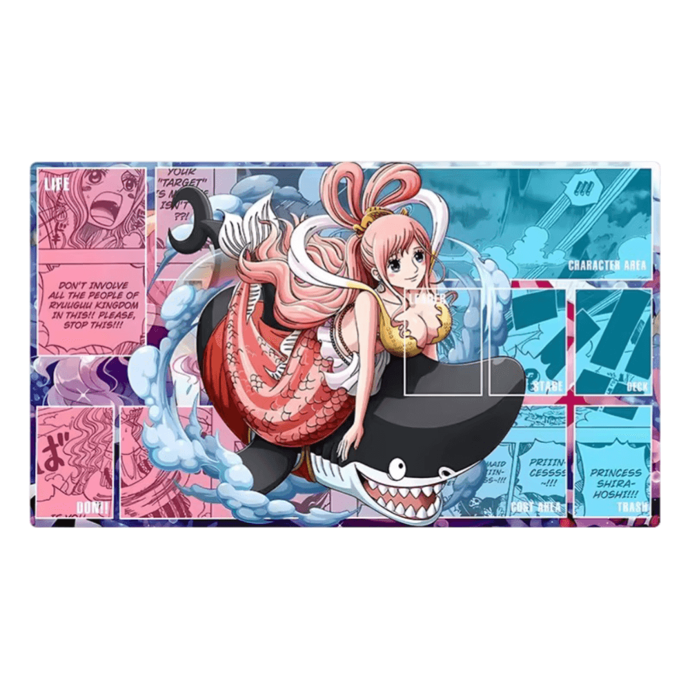 Anime One Piece Shirahoshi Trading Card Game Mat