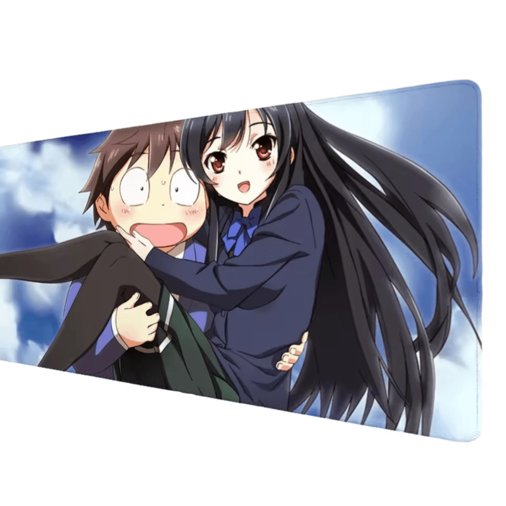 Accel World Haruyuki And Kuroyukihime Anime Mouse Pad