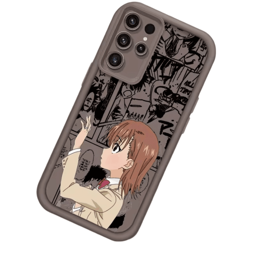 A Certain Magical Index Anime Mikoto Misaka Phone Case For Samsung