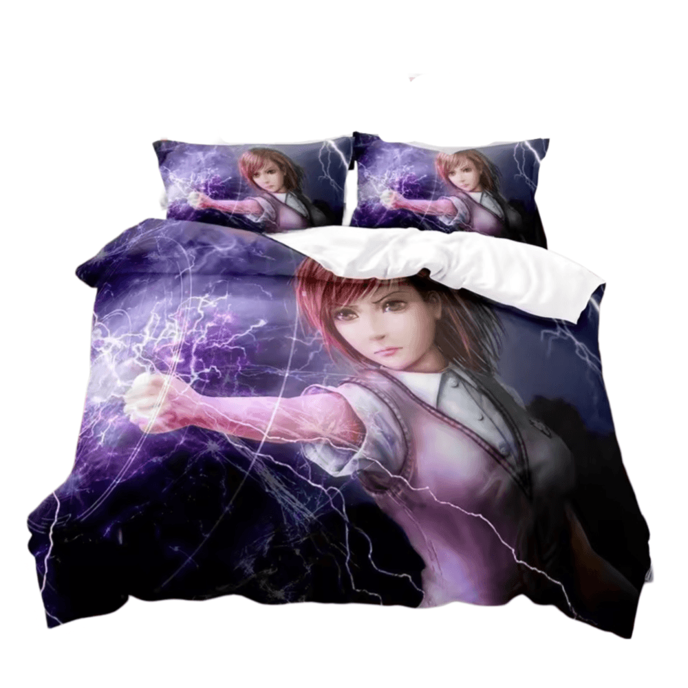 Anime A Certain Magical Index Mikoto Misaka Bedding Set