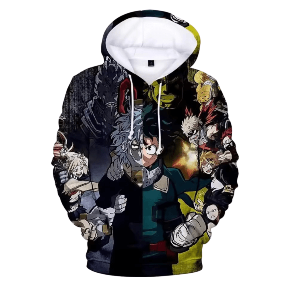 Anime My Hero Academia Character 3D Printed Sweatshirts