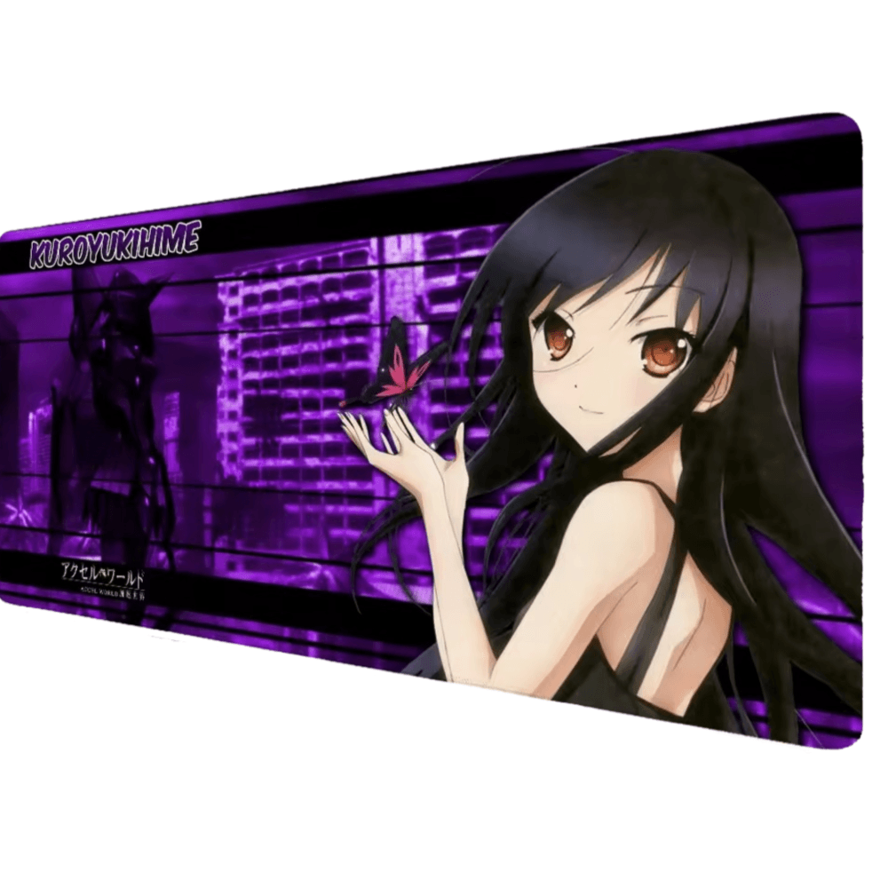 Accel World Anime Kuroyukihime Rubber Mouse Pad