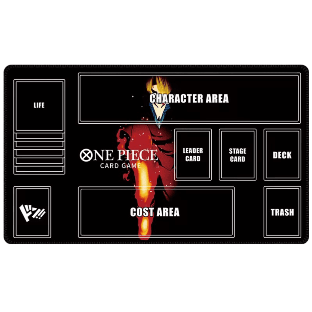 Anime One Piece Sanji Trading Card Game Mat