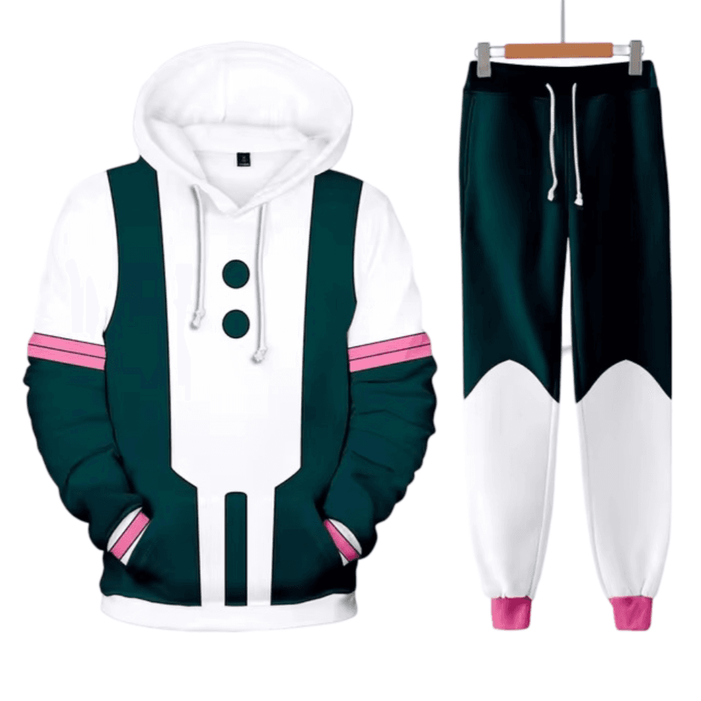 Anime My Hero Academia Ochaco Uraraka Cosplay Hoodie With Pant