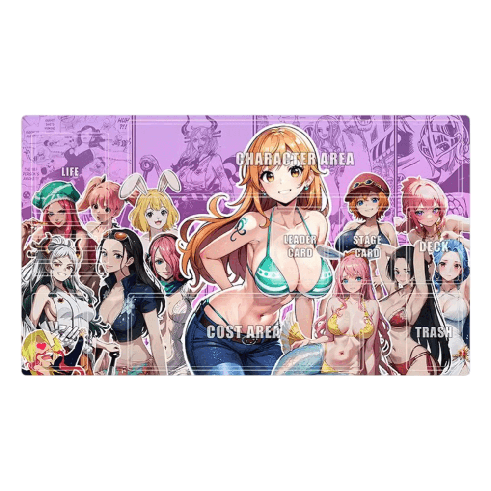 One Piece Anime Character Playmat Trading Card