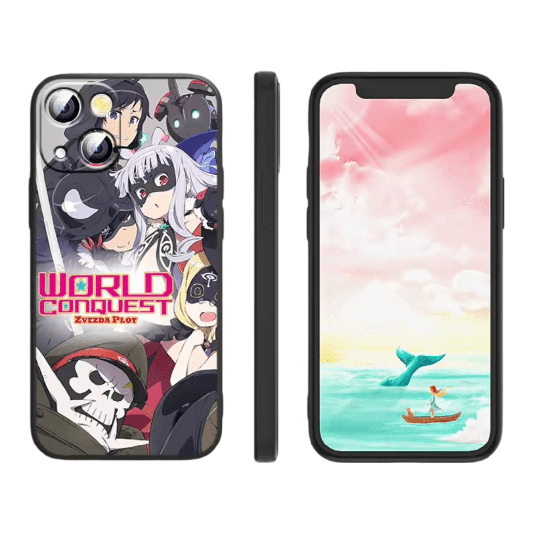 Anime World Conquest Zvezda Plot iPhone Case