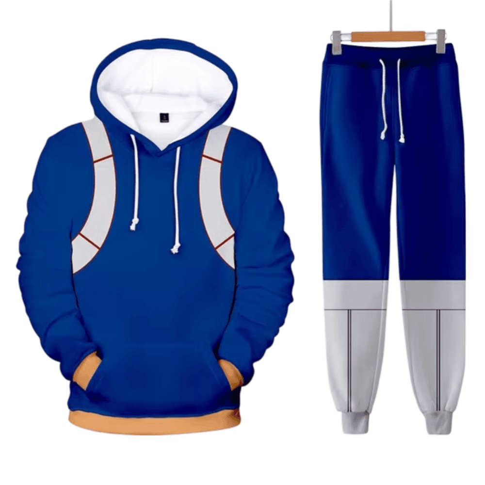 Anime My Hero Academia Shoto Todoroki Cosplay Hoodie With Pant