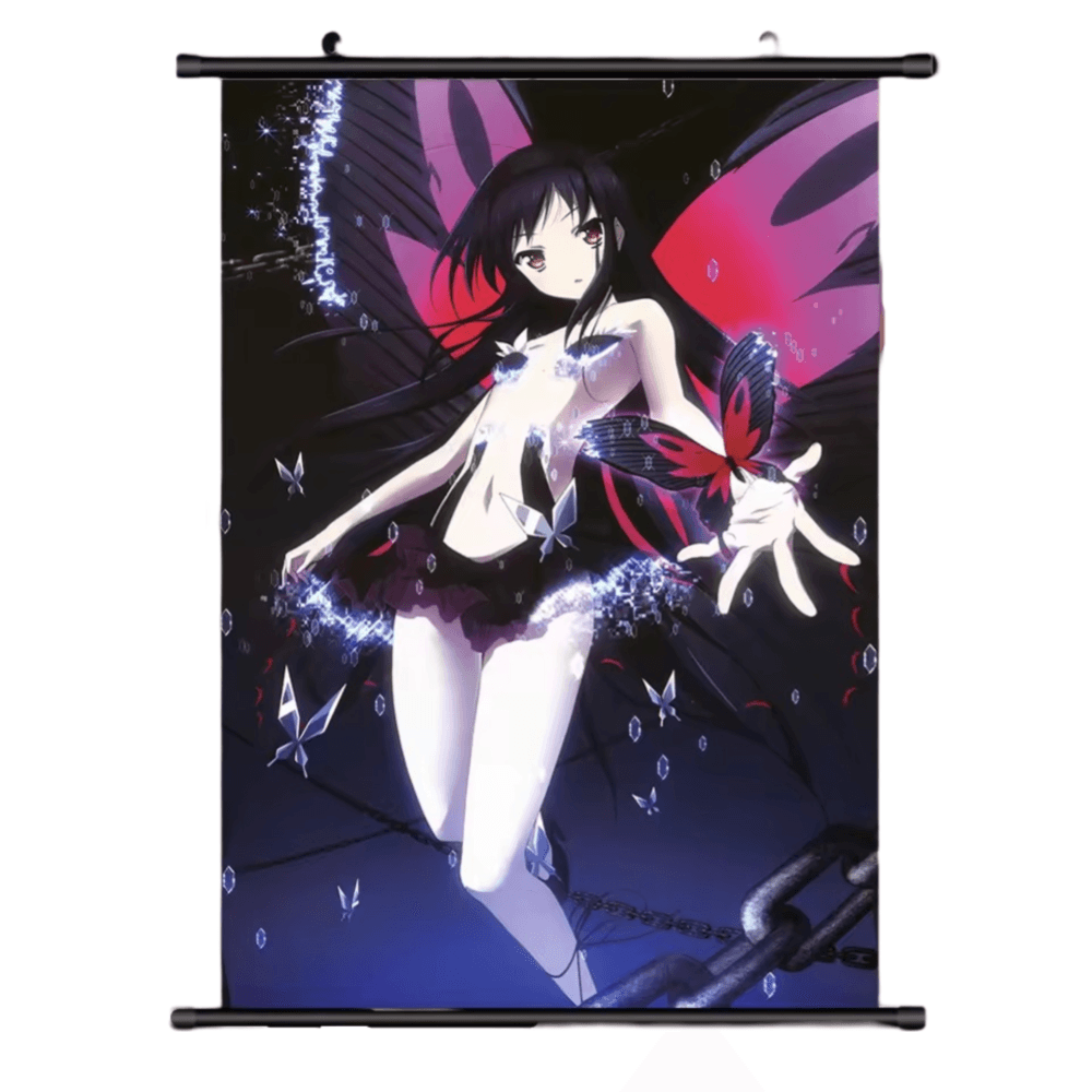 Anime Accel World Kuroyukihime Printed Canva Wall Art