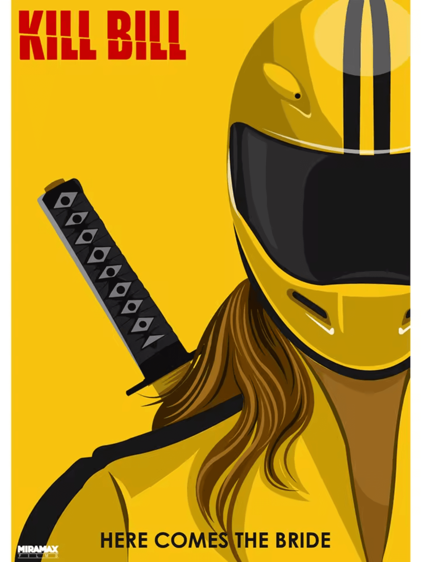 Anime Kill Bill HD Printed Painting Wall Art
