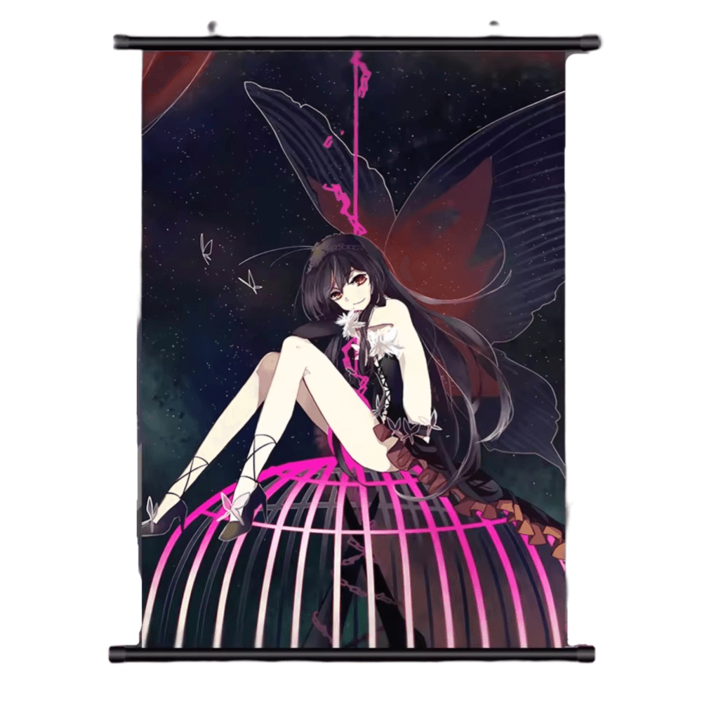Accel World Kuroyukihime Anime Canva Wall Art
