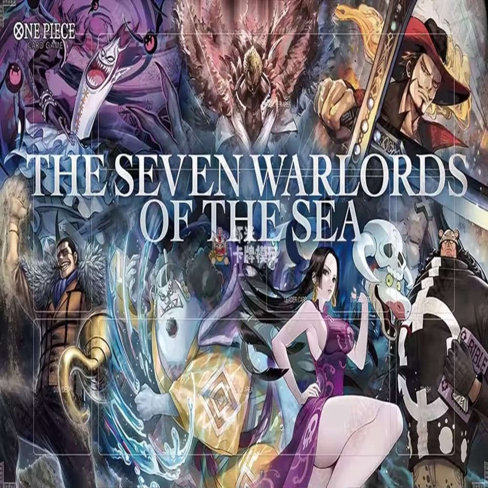 Anime One Piece The Seven Warlords Of The Sea Trading Card Playmat
