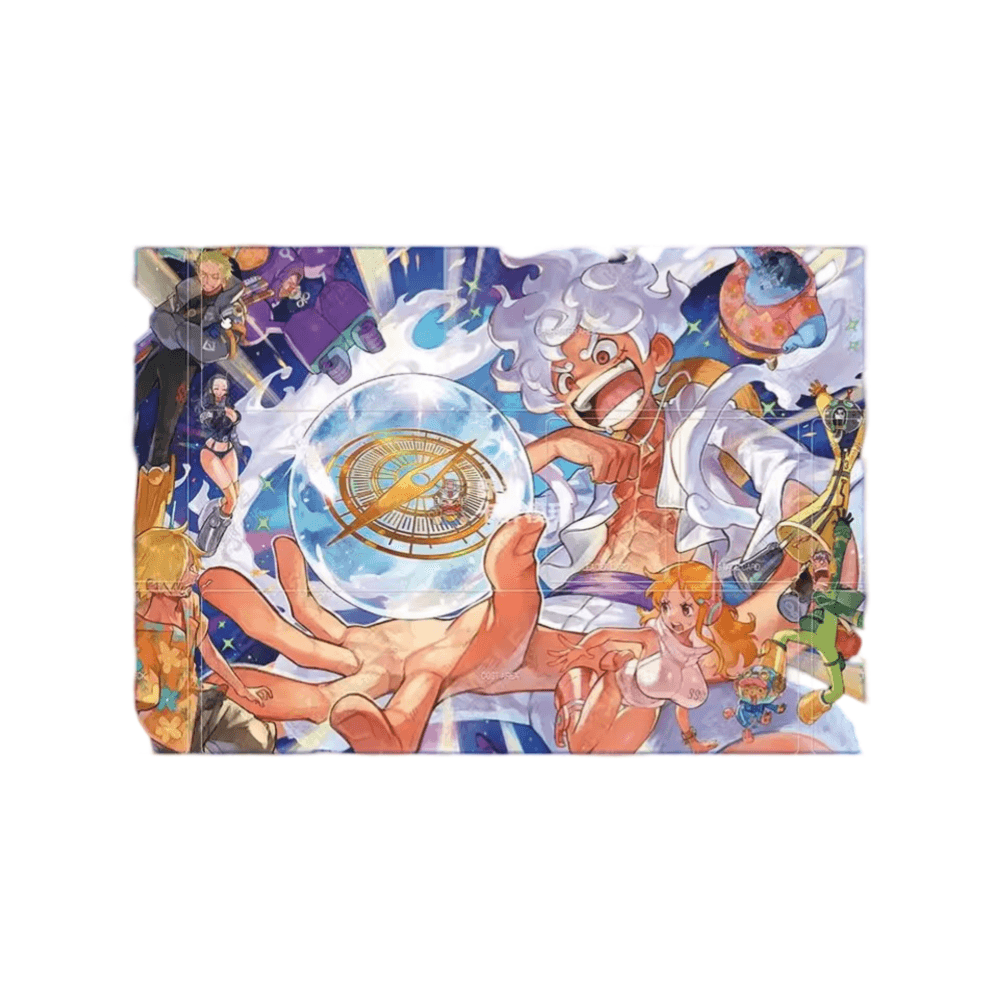Anime One Piece Gear 5 Luffy Trading Card Playmat
