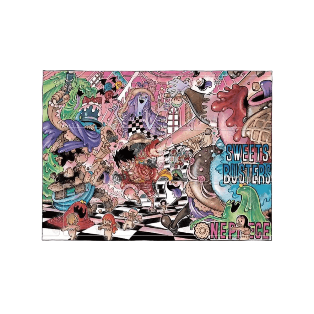 Anime One Piece Sweet Busters Trading Card Playmat