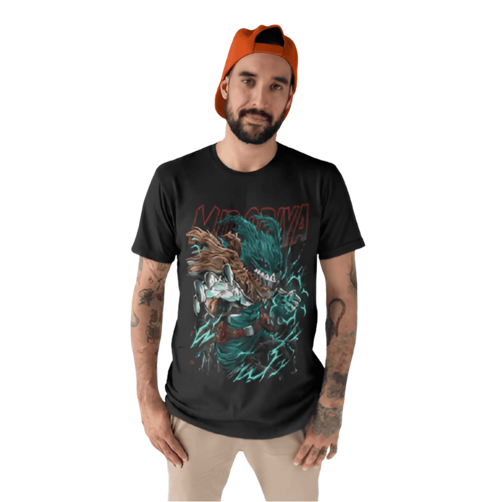 Anime My Hero Academia Deku T-Shirt — detail 1