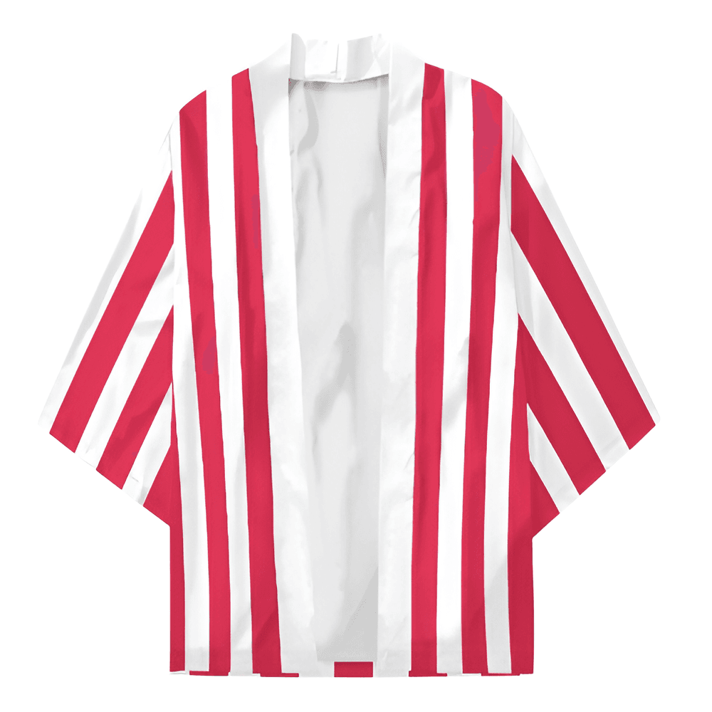 One Piece Anime Strawhat Pirates Kimono Shirt