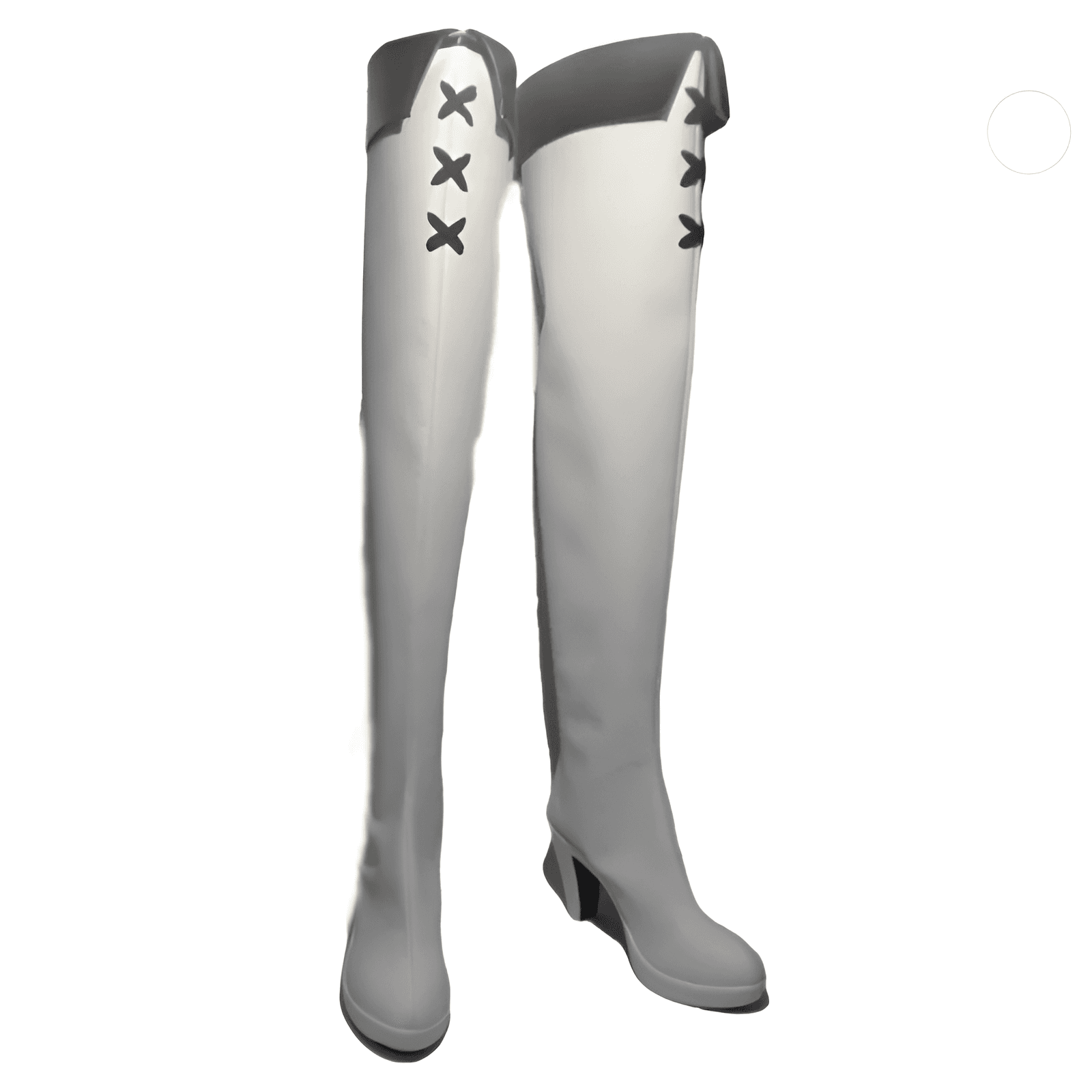 Anime Akame Ga KILL Esdeath Cosplay Boots