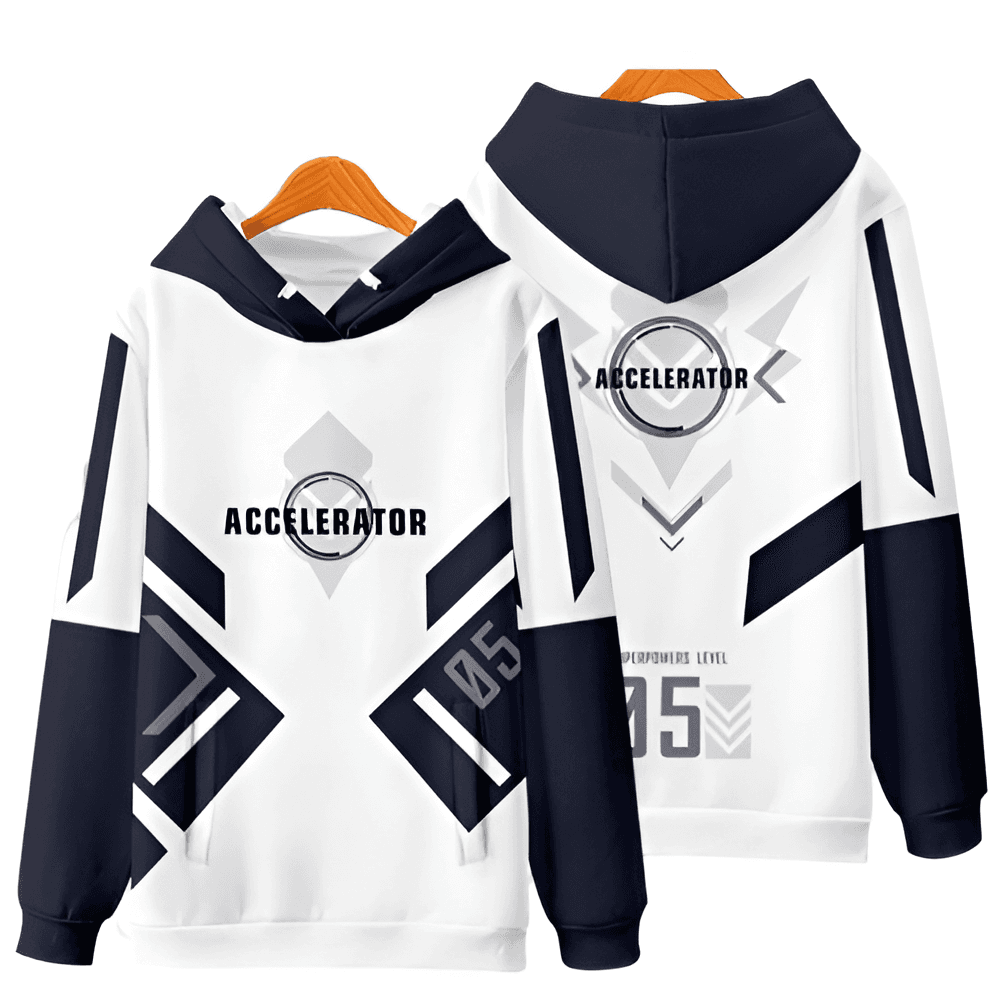 Anime A Certain Magical Index Accelerator 3D Printed Hoodie