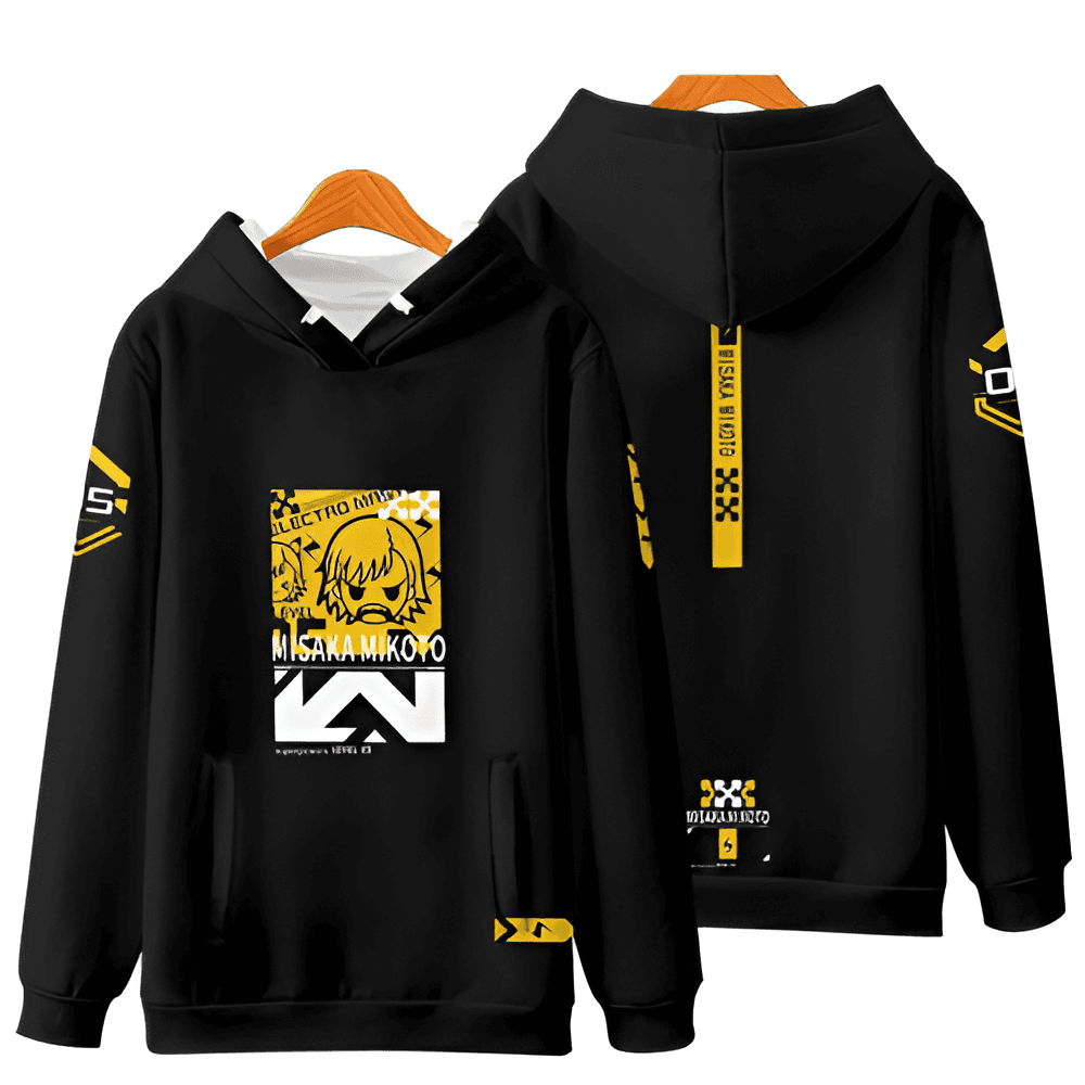 Anime A Certain Magical Index Misaka Mikoto Hoodie