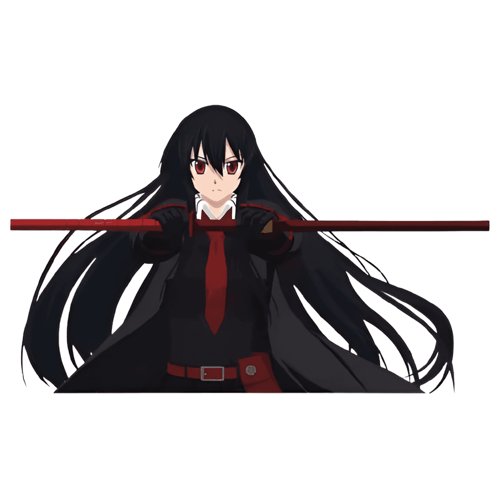 Akame Ga Kill Anime Akame Car Sticker