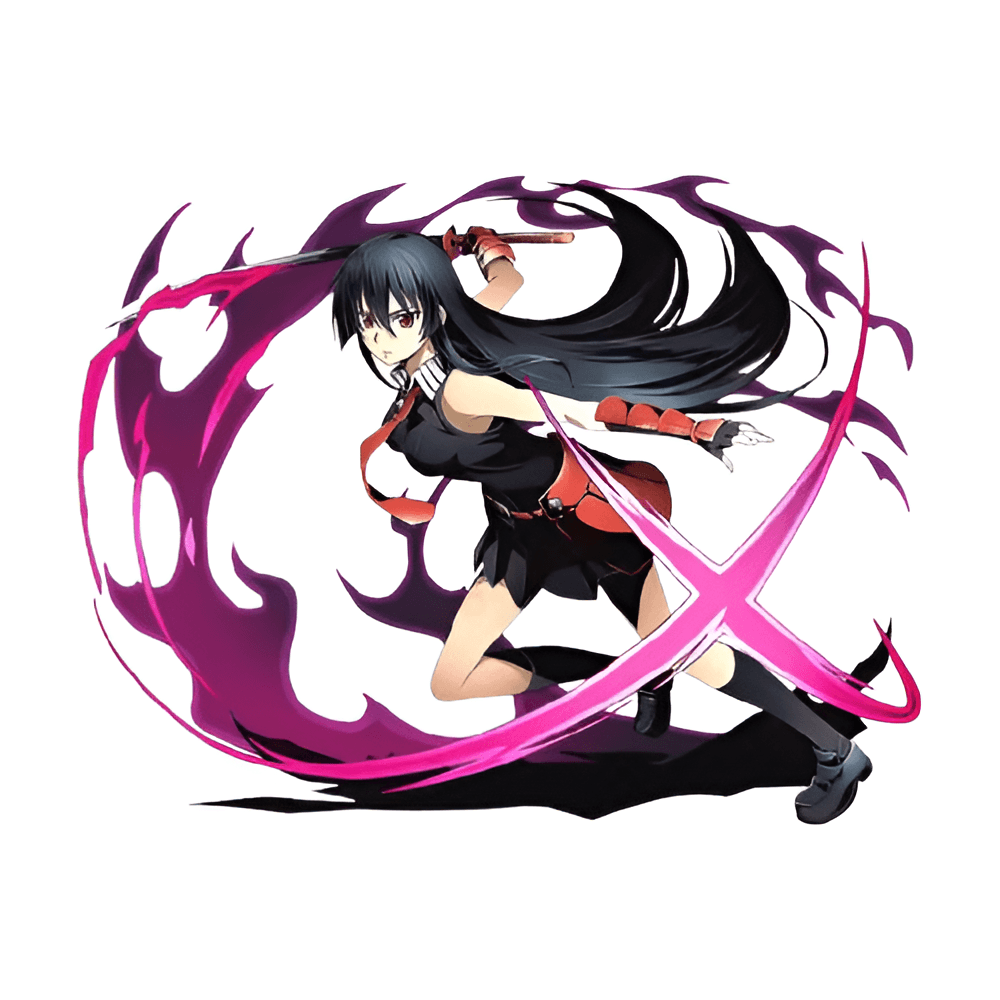 Akame Ga Kill Akame Anime PVC Car Sticker