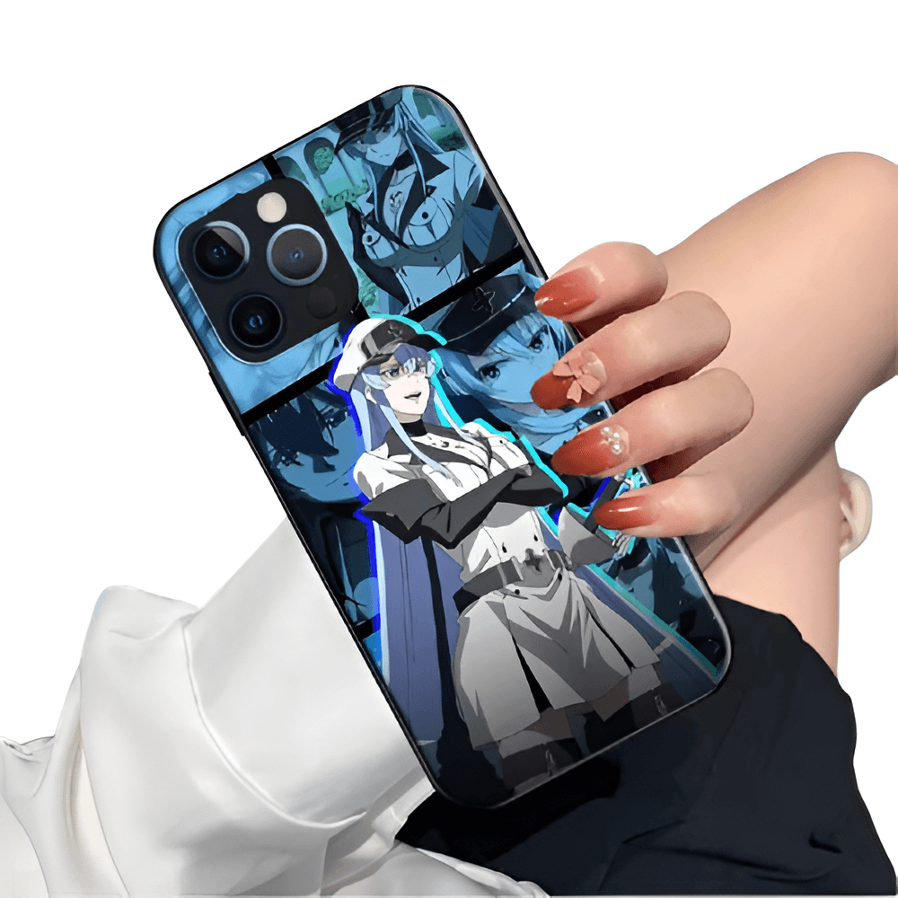 Anime Akame Ga Kill Esdeath Silicone Back Case For iPhone