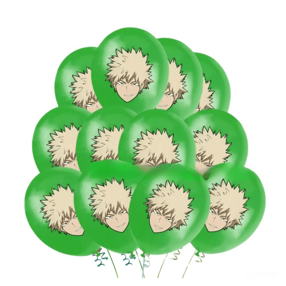 Anime My Hero Academia Katsuki Bakugo Party Decoration Balloon